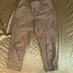 Grey ankle slacks
